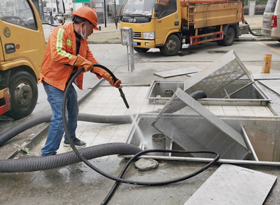 塔洋镇隔油池清理